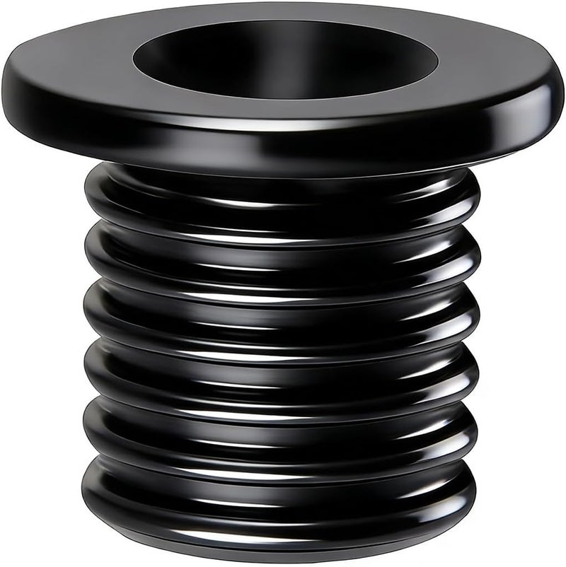 XTPTFABS 3089902 Engine Grommet Compatible with 2006 2007 2008 2009 2010 2011 2012 2013 2014 Polaris Sportsman Ranger 500 550 (1Pcs Grommet, Black) - Image 1